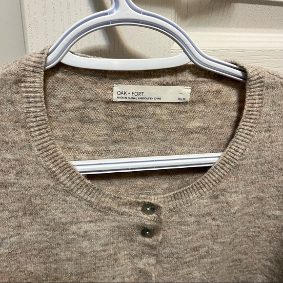 Oak + Fort wool cardigan - Picture 3 of 4